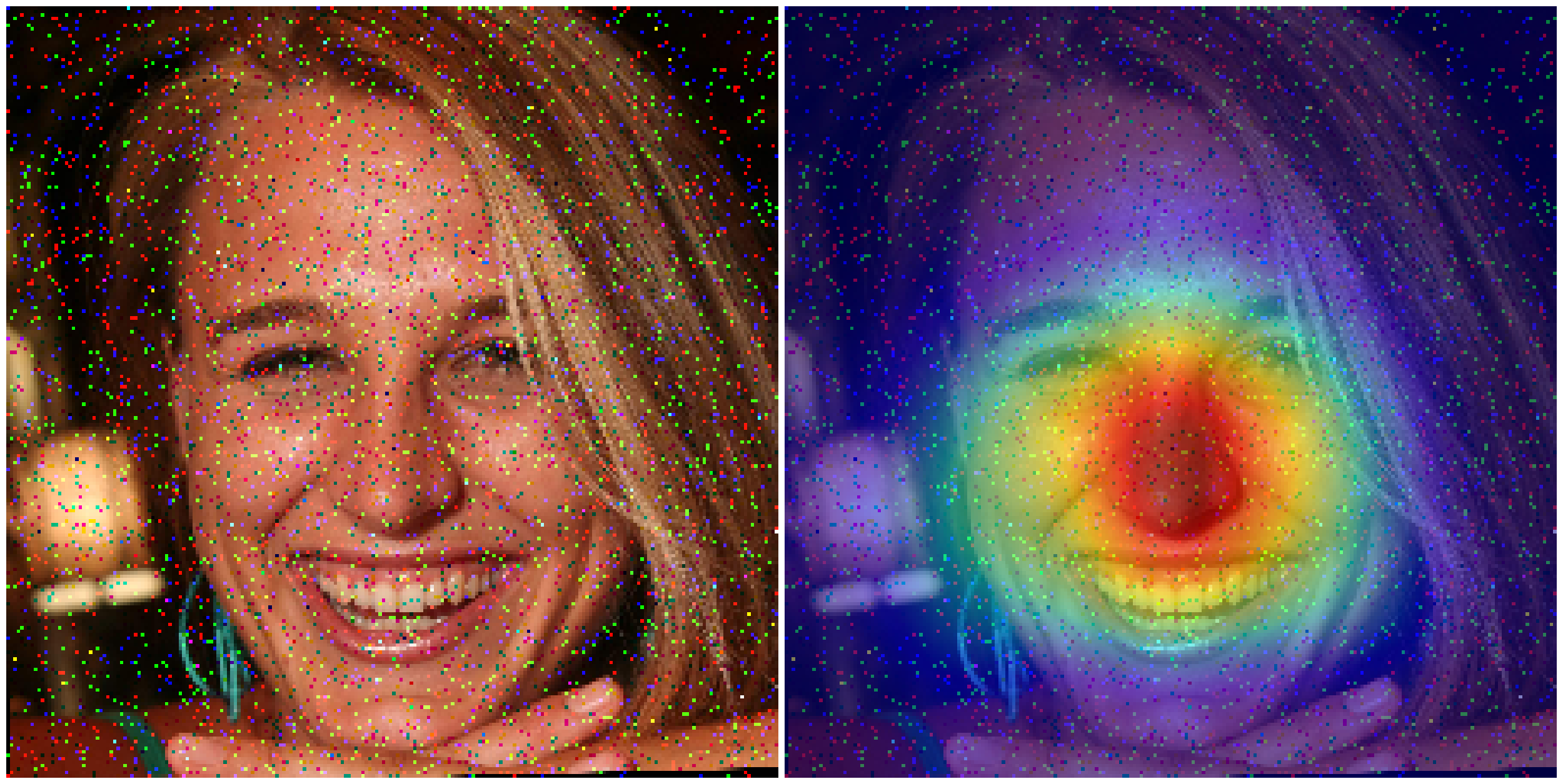 Explain2MeFrameworkExample Salience Reaction to Image Noise